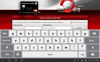 Vodafone Smart PASS per Tablet capture d'écran 3
