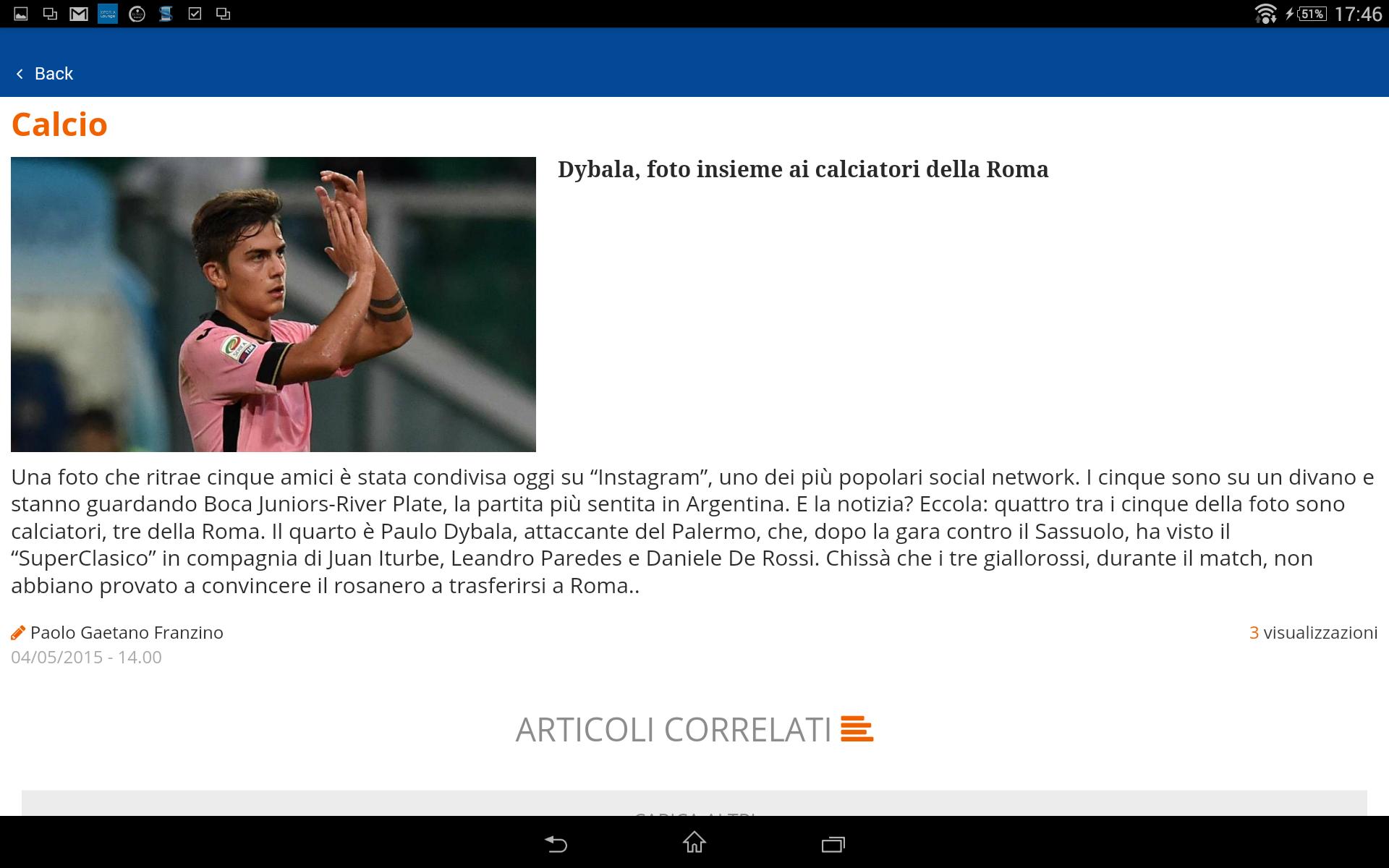 come scaricare l app di sportitalia