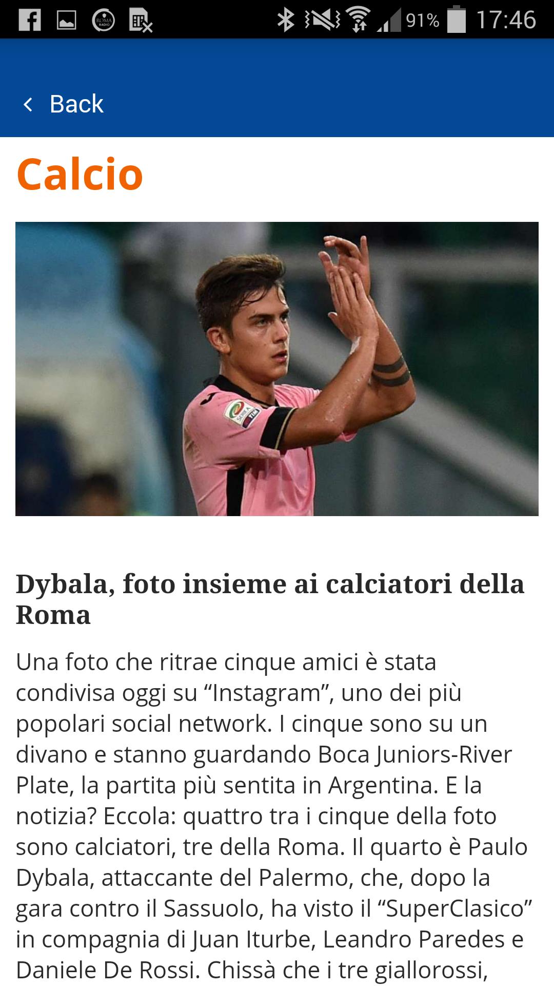 come scaricare l app di sportitalia