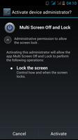 Multi Screen Off & Lock screenshot 2