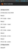 kalender Motogp screenshot 3