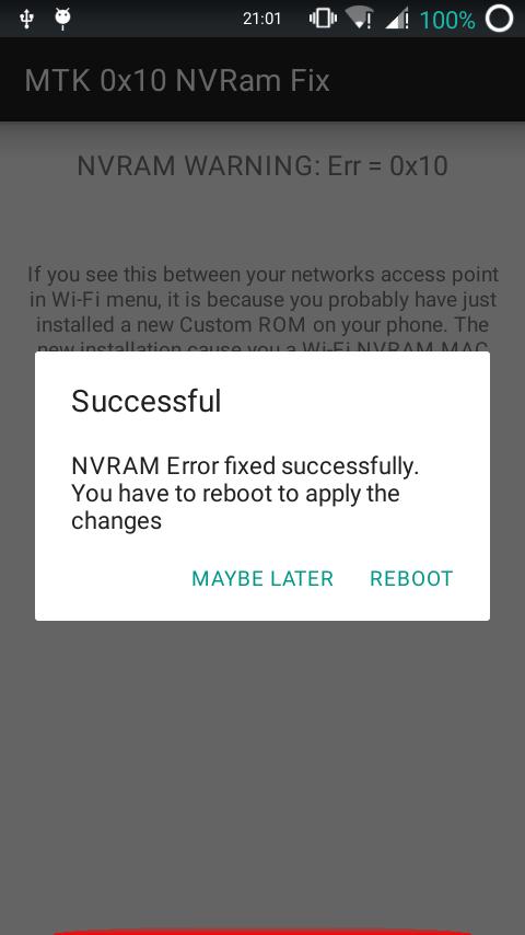 MTK NVRAM 0x10 FIX for Android - APK Download