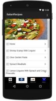 Italian Recipes скриншот 1