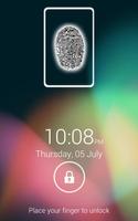 Fingerprint Screen Lock-Prank โปสเตอร์