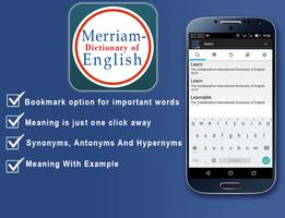 Free Merriam dictionary screenshot 1