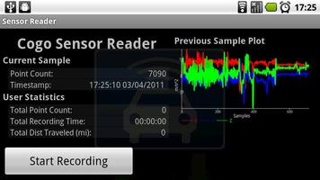 Cogo Sensor Reader Screenshot 1
