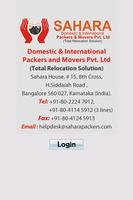 Sahara Packers and Movers Affiche