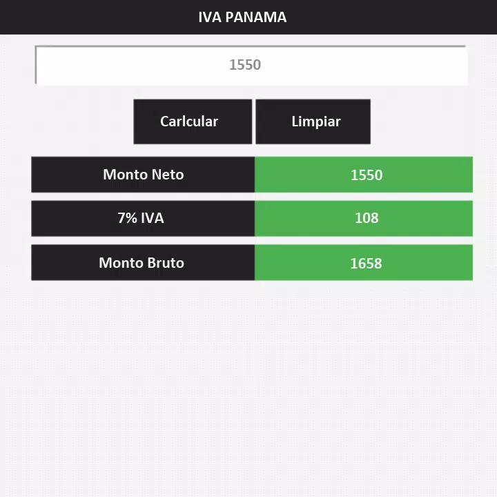 Quizás Romper Fortalecer IVA Panama Calculadora APK for Android Download