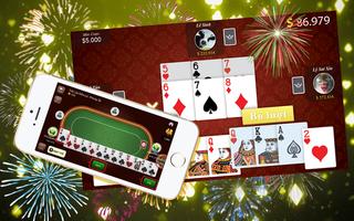 Tien Len Mien Nam- Southern Poker-Danh Bai Offline โปสเตอร์