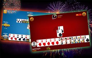 Tien Len Mien Nam- Southern Poker-Danh Bai Offline capture d'écran 1
