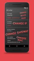 Wifi config+ :change mac, ip, gateway and hostname โปสเตอร์