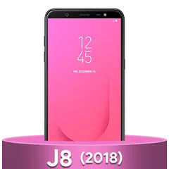 Theme for J8 2018 launcher and free live wallpaper
