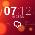 Easy Weather Clock Widget icône
