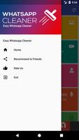 Fast & Easy Whatsapp Cleaner syot layar 1