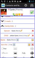 Contacts and family Screenshot 2