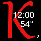 KeenClock2 BIG CLOCK and TEMP icon