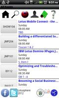 پوستر Lotusphere 2012 Scheduler