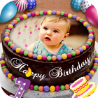 Birthday Cake Photo Frame icono