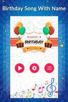 Birthday Song With Name پوسٹر