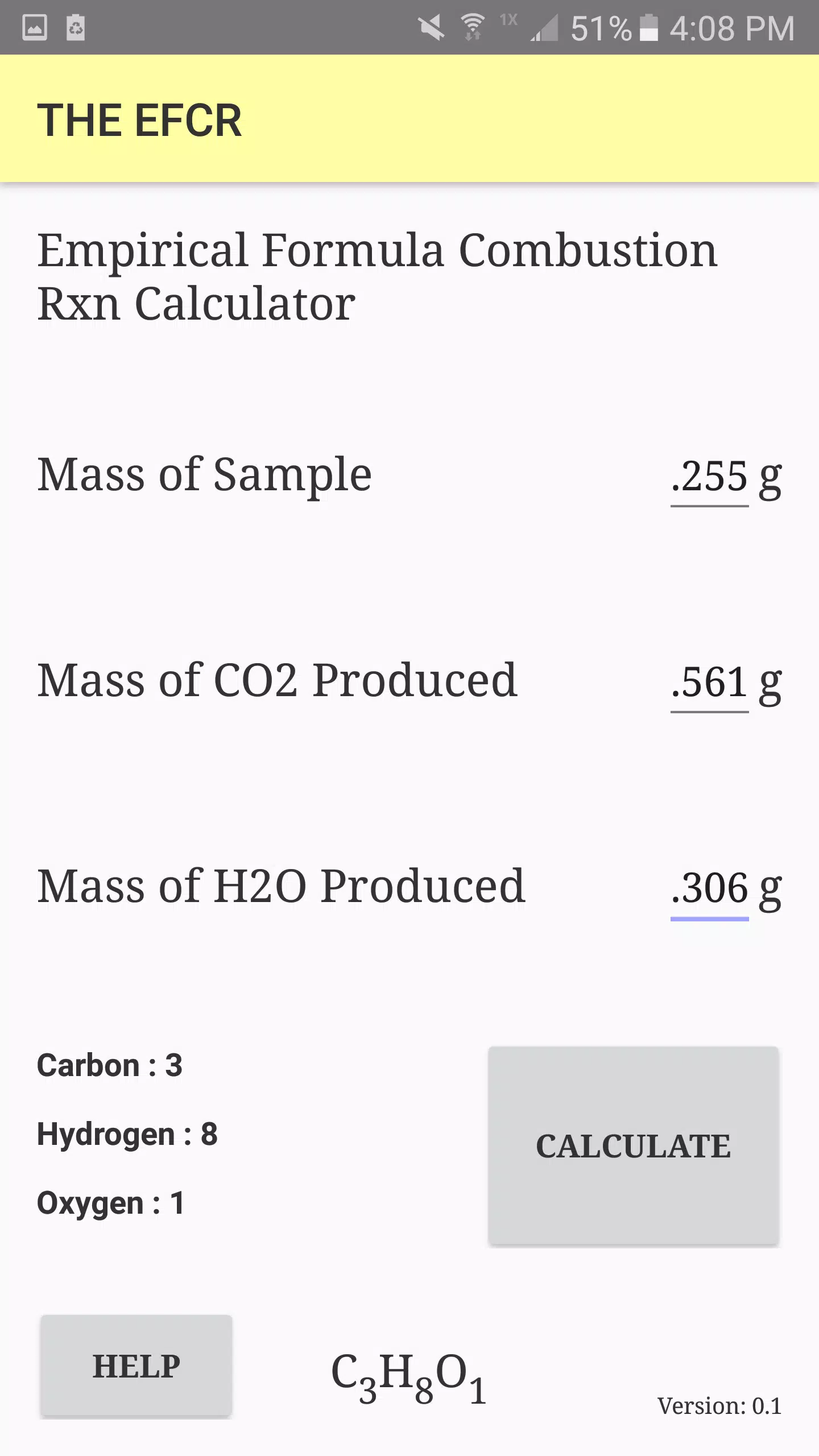 Empirical Formula Calculator APK for Android Download