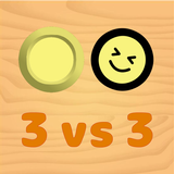 3vs3 Hockey - Two Players Game icône