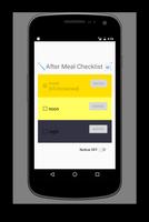 After Meal Checklist Screenshot 1