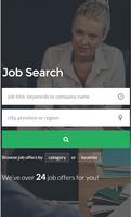 Job Search Career USA Affiche