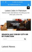 برنامه‌نما Jobs in Pakistan عکس از صفحه