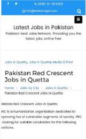 Jobs in Pakistan capture d'écran 1