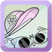 👯 fashion design drawing app icon