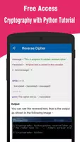 Cryptography with Python Tutorial স্ক্রিনশট 1