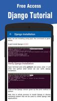 Django Tutorial capture d'écran 1