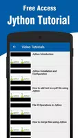 Jython Tutorial ảnh chụp màn hình 4