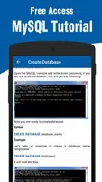 MySQL Tutorial скриншот 1