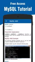 MySQL Tutorial скриншот 3