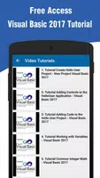 Learn Visual Basic 2017 imagem de tela 4