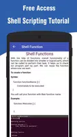 Shell Scripting tutorials скриншот 6