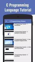 C Programming Language Tutorial Ekran Görüntüsü 3