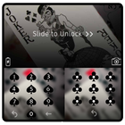 Black Joker Poker Card Theme ikon