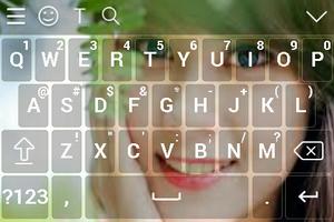 My Honey Photo Go Keyboard screenshot 1