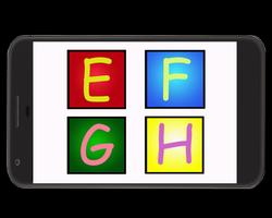 English Alphabet ABCD Learning capture d'écran 2