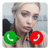 Girlfriend Fake Call Prank icon