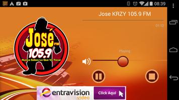 Jose KRZY 105.9 FM Affiche