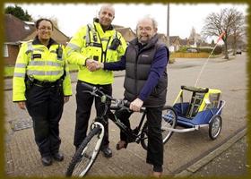 Bicycle Police wallpaper poster