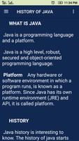 Java Tutorial capture d'écran 1