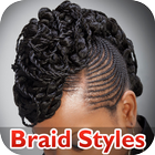 Evergreen African Braid Hairstyles أيقونة