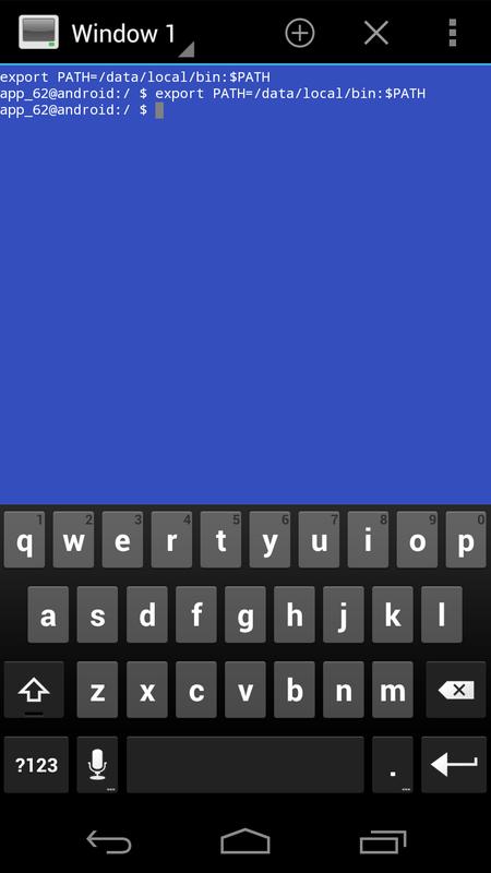terminal emulator for android apk