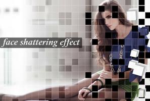 Photo Shattering Effects Affiche