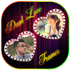 Dual Love Photo Frames-icoon