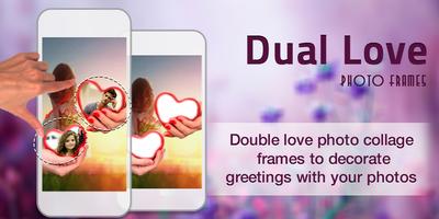 Dual Love Photo Frames capture d'écran 2